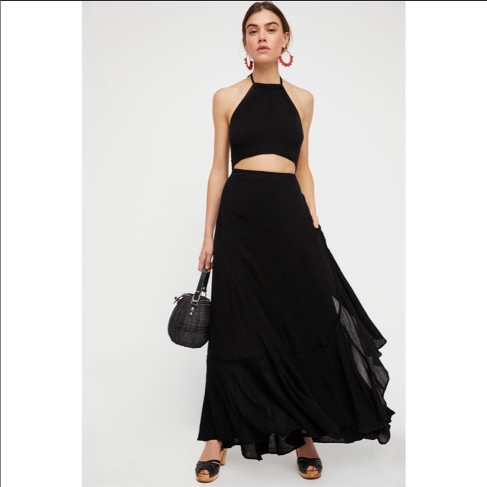 Bring on the Heat Free People Halter Wrap Dress